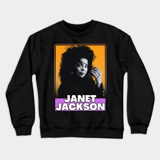 Janet jackson (retro) Crewneck Sweatshirt